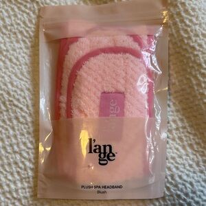 Lange Microfiber Spa Headband in Blush